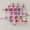 Pink, variant on Lightweight Wall Mounted 5-Tier Display Shelf, Large Capacity Blind Box Organizer Rack, Easy Assembly Collectible Holder for Building Block Figures, Mini Statues & Decorations