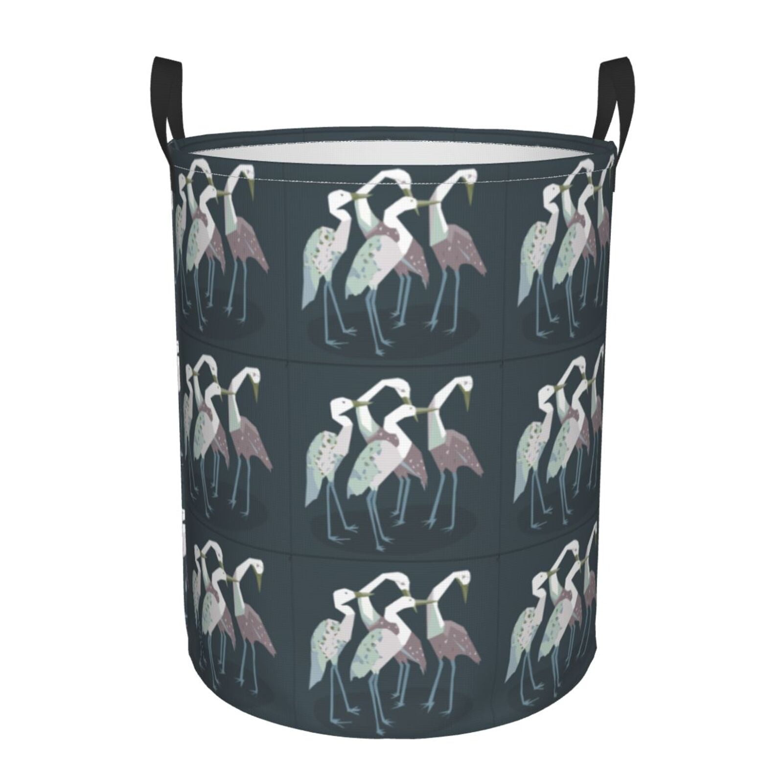 ZNDUO Laundry Basket, Round Laundry Storage Basket, Waterproof Laundry