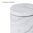 thumbnail image 5 of bote de basura marble metal con pedal y tapa 5 l, 5 of 5