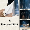 thumbnail image 4 of Peel and Stick Wallpaper snowy path forest night Modern Art Wall Mural Decor Self Adhesive and Removable 100in x 144in, 4 of 8