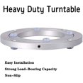 thumbnail image 3 of Lazy Susan Turntable Hardware Ball Bearing Heavy Duty Turntable Mechanism - Large Tv Display/Round Table Turntable Base with Non-Slip Feet 360° Rotation Lazy Susan Organizer, 3 of 7