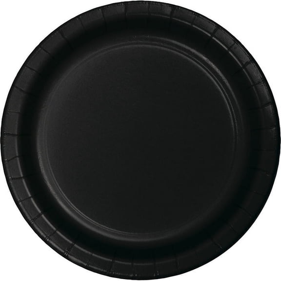 900 Count Bulk Pack Black Velvet 8.75 inch Dinner Plates