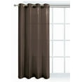 thumbnail image 1 of Mainstays Faux Silk Chocolate Window Panel, 1 of 1