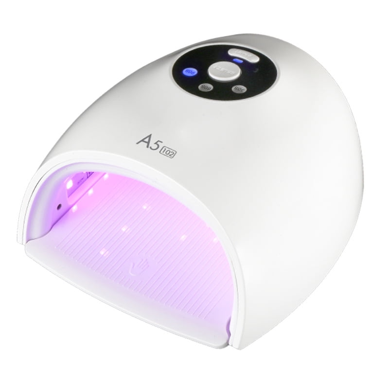 SUN5 48W UV LED Nail Lamp - Professional Nail Dryer for Gel Polish, Fast Curing Light with Sensor, No-Hands-Blackening Technology, Manicure Machine for Home Use