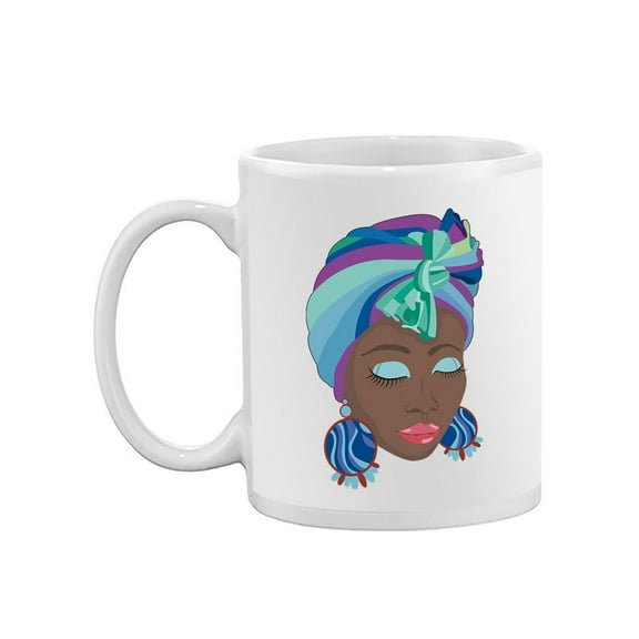 Woman With A Knot On Her Head Mug - SPIdeals Designs,