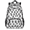 Beige, variant on Retro Bass Fish Backpack, Large American Flag Travel Laptop Backpack Men Women Work Business Computer Casual Daypack Rucksack, 18 Inch