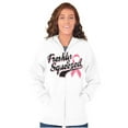 thumbnail image 3 of Freshly Squeezed Breast Cancer Aware Womens Plus Size Graphic Zipper Hoodie Brisco Brands 2X, 3 of 5