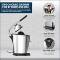 thumbnail image 4 of FRIGIDAIRE ECTJ1600S Extracteur d'Agrumes Électrique de 160 Watts, Acier Inoxydable, 4 of 8