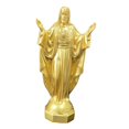 thumbnail image 4 of Jesus Statue Artwork Religious Figure Resin Craft Collectible Jesus Ornament for Gold, 4 of 8