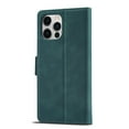 thumbnail image 4 of Allytech Fit for iPhone 12 Pro Max Wallet Case with ID Credit Card Slots & Cash Pocket,PU Leather Magnetic Clasp Closure Folio Flip Kickstand Purse Shockproof Phone Case,Green, 4 of 11