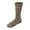 brown nordic, variant on mens double brushed 2.7 tog Thermal socks