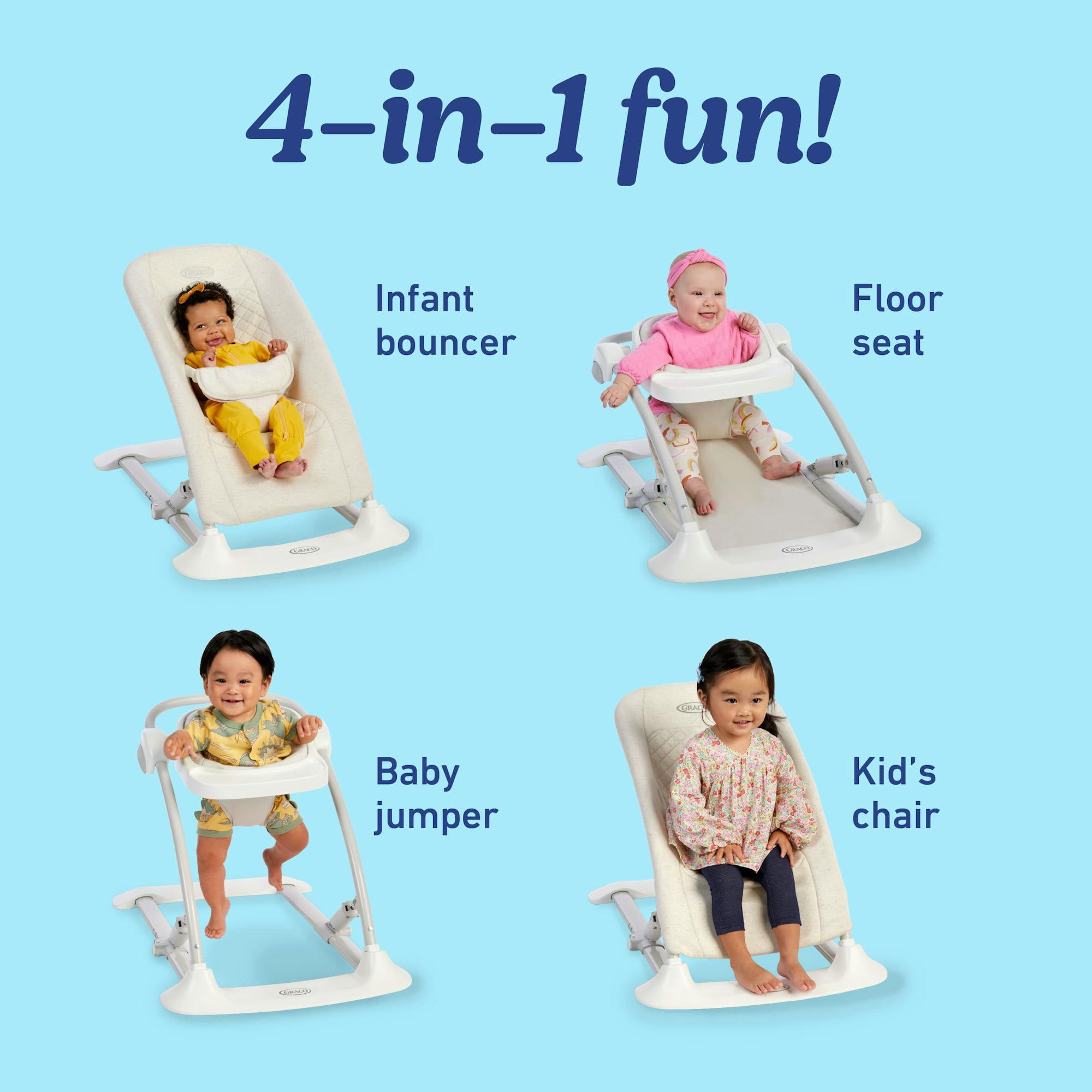 Open Box Graco Graco JumpStart 4-in-1 Activity Bouncer