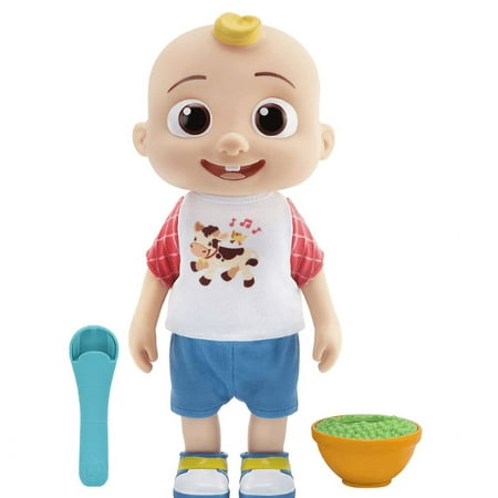 CoComelon Deluxe Interactive JJ Doll - Includes JJ  Shirt  Shorts  Pair of Shoes  Bowl of Peas  Spoon- Toys for Preschoolers price history on PriceWatchPro