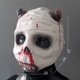 thumbnail image 3 of Stranger Things Hood Vicknerwick Halloween Horror Grimace Mask Adult Cosplay Accessories, Helmets, 3 of 5