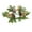 C, variant on Christmas Candle Ring Wreath with Berry Garland Pinecones Kitchen Cabinet Xmas Party Table Centerpieces