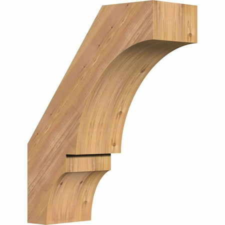 

Ekena Millwork 5 1/2 W x 14 D x 18 H Balboa Smooth Brace Western Red Cedar
