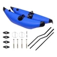 thumbnail image 4 of 2x Accesorios de kayak estabilizador de kayak, flotador de estabilizador de kayak inflable para agua de canoa kayak flotador de flotación de pesca azul, 4 of 8