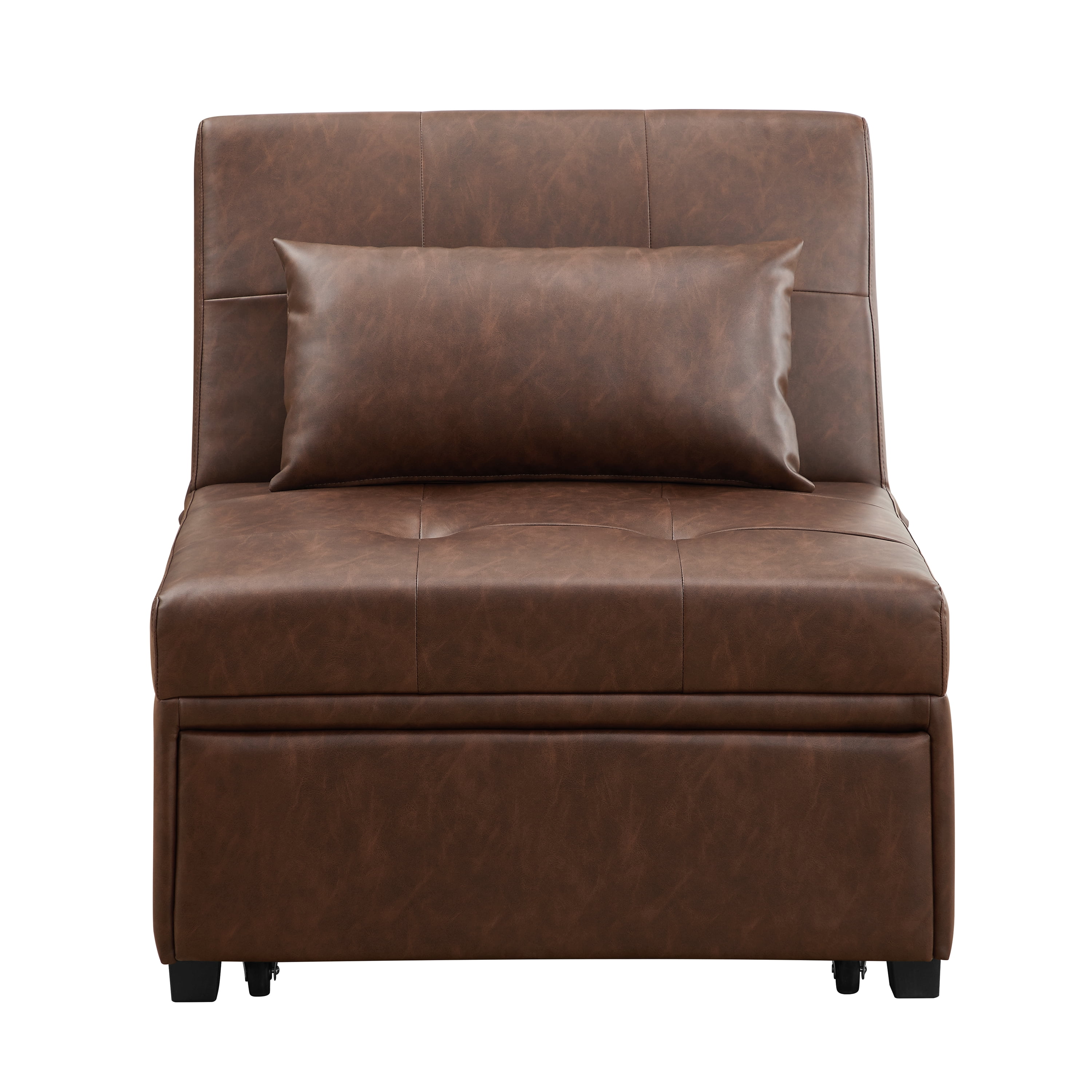 Simonson Lounge Chair, Chestnut Brown