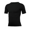 thumbnail image 2 of Men's Cool Dry Short Sleeve Compression Shirts, Sports Baselayer T-Shirts Tops, Athletic Workout Shirt, 2 of 8
