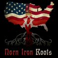 thumbnail image 3 of CafePress - American Northern Irish Roots Women's Dark Pajamas - Women's Short Sleeve Print T-Shirt and Pants Dark Cotton Pajama Set, 3 of 7