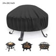 thumbnail image 1 of Housse de Barbecue Ronde pour Jardin, Protecteur de Bouilloire Fumeur Extérieur Imperméable, 1 of 5