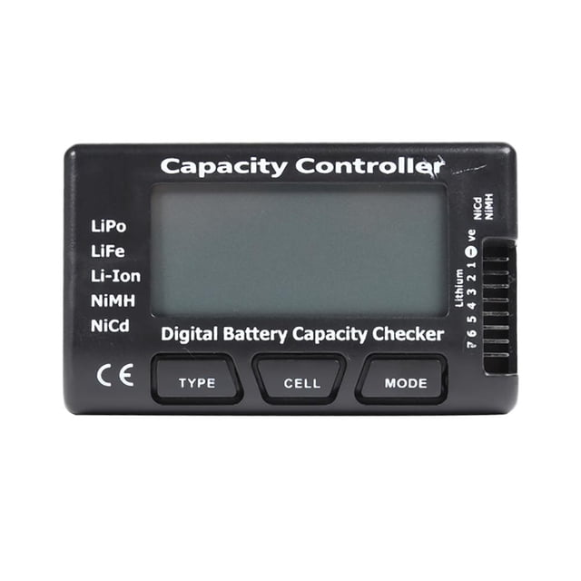 Comprobador de capacidad de batería digital RC CellMeter 7 2-7S para LiPo LiFe Li-ion Hugtrwg Para estrenar