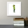 thumbnail image 4 of Gallery Pops Cartoon Network Rick and Morty - Toxic Morty Wall Art, White Framed Version, 12" x 12", 4 of 5