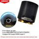 thumbnail image 1 of 1pcs Black Chrome and Carbon Fiber Muffler Tips Fit for Mini Cooper Exhaust Tip R55 R56 R57 R58 R59 R60 R61~13905, 1 of 1