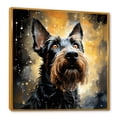 thumbnail image 2 of Designart "Splendid Scottish Terrier I" Animals Dog Floater Framed Wall Decor, 2 of 5