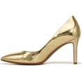 thumbnail image 2 of Naturalizer Women's Anna Pointed Toe High Heel Pump Warm Gold Leather 10M, 2 of 5
