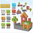 thumbnail image 5 of Bloques magnéticos estilo Minecraft, juguete de construcción de 100 piezas, juego imaginativo, 5 of 5