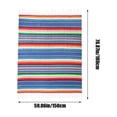 thumbnail image 3 of Manta Tejida Multifuncional, Mantel De Algodón Y Tapete De Picnic, 130 X 170 Cm, 180 X 150 Cm, 215 X 150 Cm, Suave Y Liviana Para Facilitar La Limpieza Y Los Viajes.,Vsgery, 3 of 7