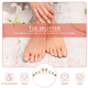 thumbnail image 2 of Separador de dedos de silicona reutilizable para pedicura, manicura y aplicación de esmalte de uñas., 2 of 5
