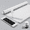 White-34"W x 72"H, variant on Grey 25"W x 72"H No Drill Automatic Motorized Roller Window Shades