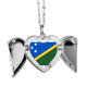 thumbnail image 1 of Las Islas Salomón bandera nacional país símbolo Mark patron de Oceanía Alas de ángel collar colgante regalo de moda Unbranded M, 1 of 3