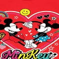 thumbnail image 3 of Mickey & Friends - Mickey Minnie Minkey - Toddler And Youth Long Sleeve Graphic T-Shirt, 3 of 5