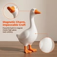 thumbnail image 5 of 6.6-Inch Desk Goose Magnetic Key Holder – Cute Resin Figurine for Office & Home Decor, 5 of 6