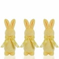 thumbnail image 4 of Taotanxi Easter Decorations - 1 Pack Pastel Flocked Bunny Kit - Spring Table Centerpieces Indoor Decor - Bunnies Decoration Set for Home & Party, 4 of 6