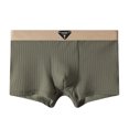 thumbnail image 4 of Men's Fashionable Ice Silk Soft Mid Waist Large Sized Breathable Underwear, 4 of 4