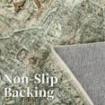 thumbnail image 2 of Garvee 5'x7' Area Rugs Vintage Persian Floral Print Rug, Non-Slip Boho Traditional Indoor Oriental Carpet Washable Soft Floor Rug for Living Room Bedroom Home Office, Beige, 2 of 10
