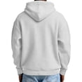 thumbnail image 6 of Waffle Knit Hoodies for Men Full Zip Sweatshirt Hooded Cardigan with Pocket Loose Fit Drawstring Athletic Jackets, 6 of 7