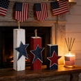 thumbnail image 5 of 4th of July Decorations Set Wooden Patriotic Table Centerpieces Independence Day Wood Firework Fourth of July Table Signs for 250th Anniversary Home Farmhouse Decor, 5 of 7