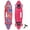 Rose Pricess, variant on Mammygol Skateboards 22 Inch Mini Cruiser Cool Skateboard Complete Retro Skate Boards with Colorful Light Up Wheels for Kids Girls Boys Beginners(Purple)
