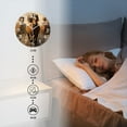thumbnail image 4 of Non-Ticking Silent Wall Clocks Battery Operated Personalized Decor Clock for Living Room,Bedroom-Brown Horses Running Side By Side(10inch), 4 of 4