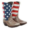thumbnail image 2 of Ebros Patriotic Stars & Stripes American Flag Boots Salt and Pepper Shaker Set, 2 of 5
