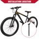 thumbnail image 2 of Asiento de bicicleta ajustable Unique Bargains para MTB, poste de asiento de bicicleta de aleación de aluminio duradera 31.8x500mm negro, 2 of 7