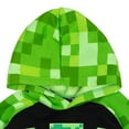 thumbnail image 5 of Minecraft Creeper Little Boys Fleece Pullover Hoodie Little Kid to Big Kid, 5 of 5