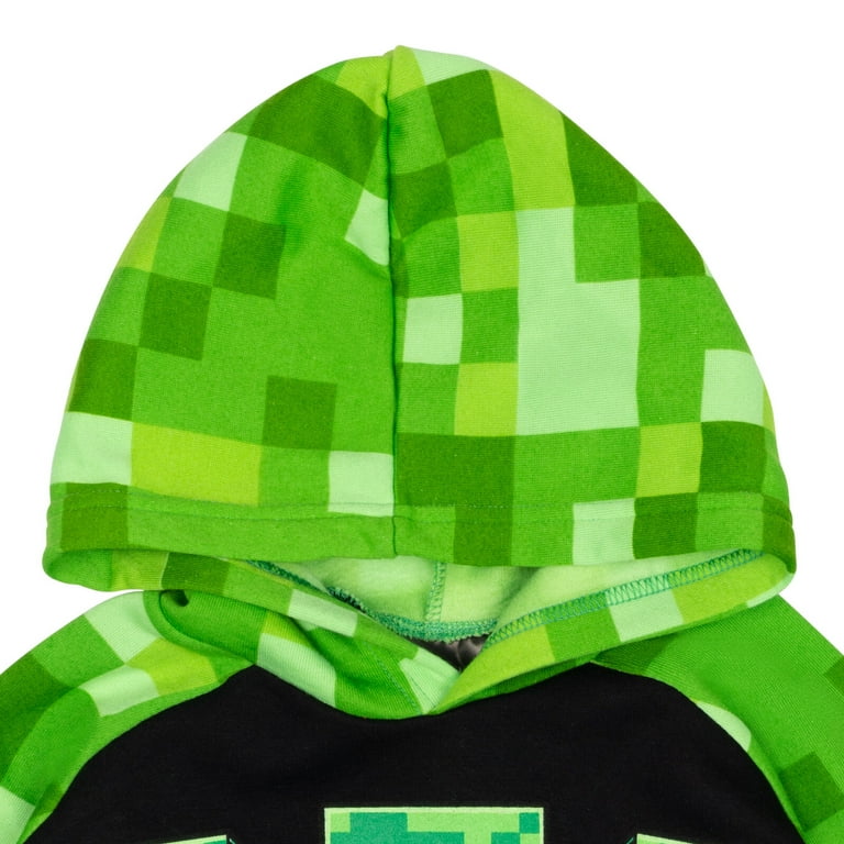 Minecraft creeper sale hoodie walmart