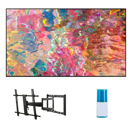 SAMSUNG 75-inch QLED Q80B Series 4K UHD Quantum HDR Smart TV with Walts TV Full Motion Mount and Screen Cleaner Kit (2022)