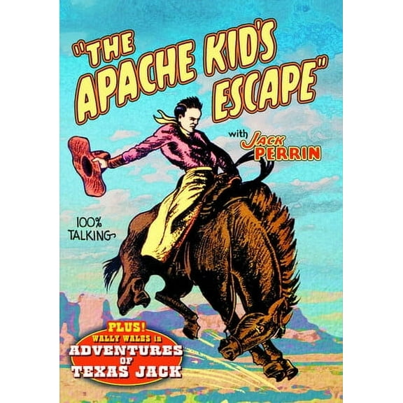 The Apache Kid's Escape / Adventures of Texas Jack (DVD), Alpha Video, Western